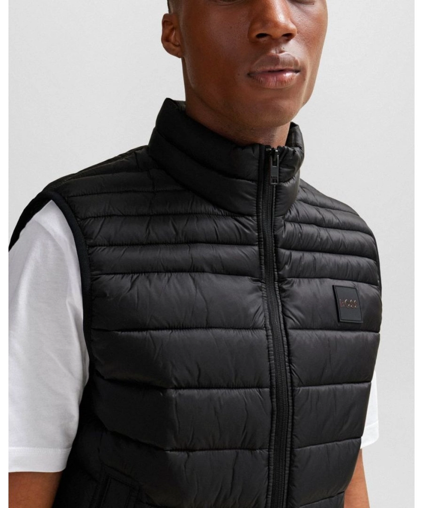 Hugo Boss Odeno 1 Mens Padded Gilet - Black - Size Large